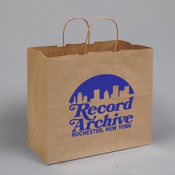 Natural Kraft Paper Custom PRINTED